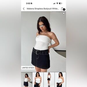 Princess Polly Elegant White Bodysuit